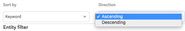 sort-by-keyword